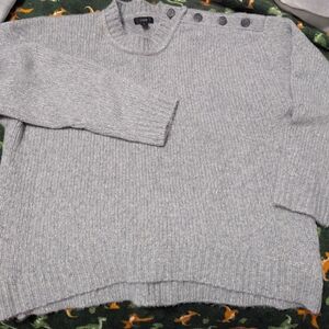 Gray J.Crew Sweater